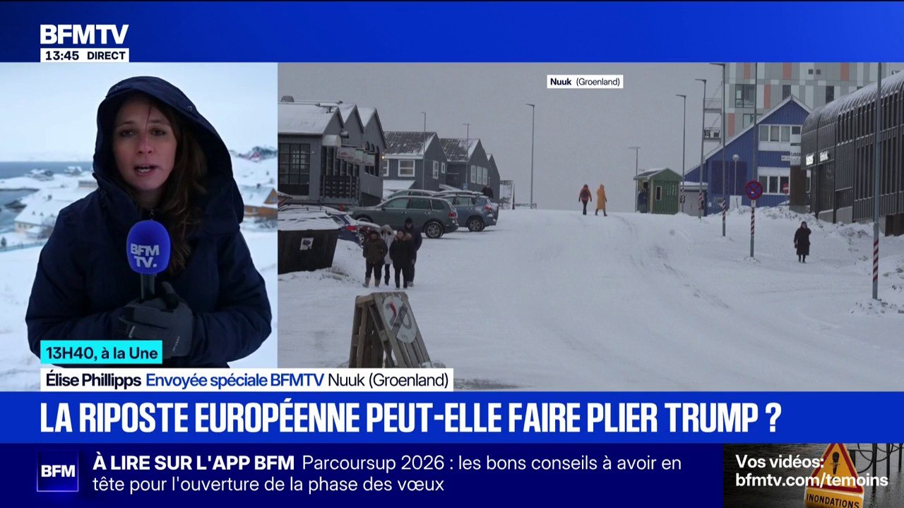 Les habitants du Groenland disent compter sur l'Europe face aux menaces de Donald Trump