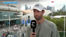 Open d'Australie │1er tour │Quentin Halys : Benjamin Bonzi a battu deux fois Daniil Medvedev en Grand Chelem, je vais me rapprocher de lui