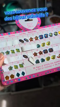 te souviens tu des strass adhésifs ?