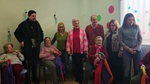 La consejera de Bienestar Social visita la sede de la Asociación de Enfermos y Familiares de Alzhéimer en la capital