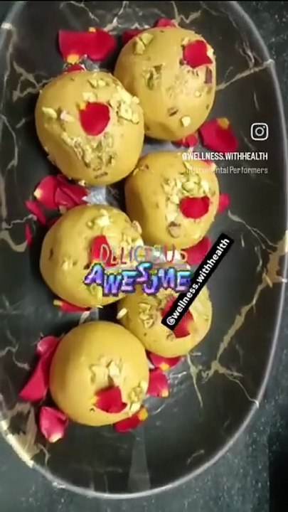 Delicious besan laddu