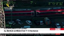 Impactante choque entre dos trenes de alta velocidad en España: al menos 59 muertos y un centenar de heridos