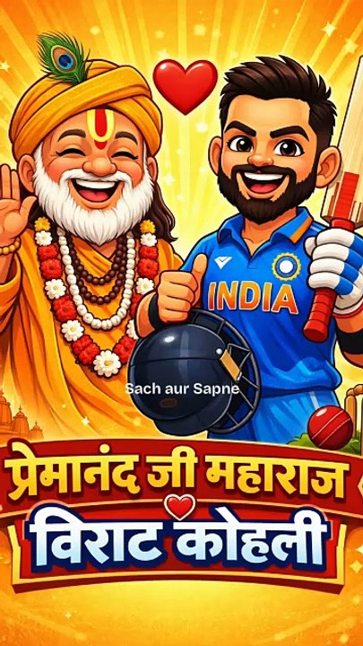 जिस दिन ये सवाल उठा… विराट कोहली संत की शरण में पहुँचे 🙏#premanandjimaharaj #viratkohli