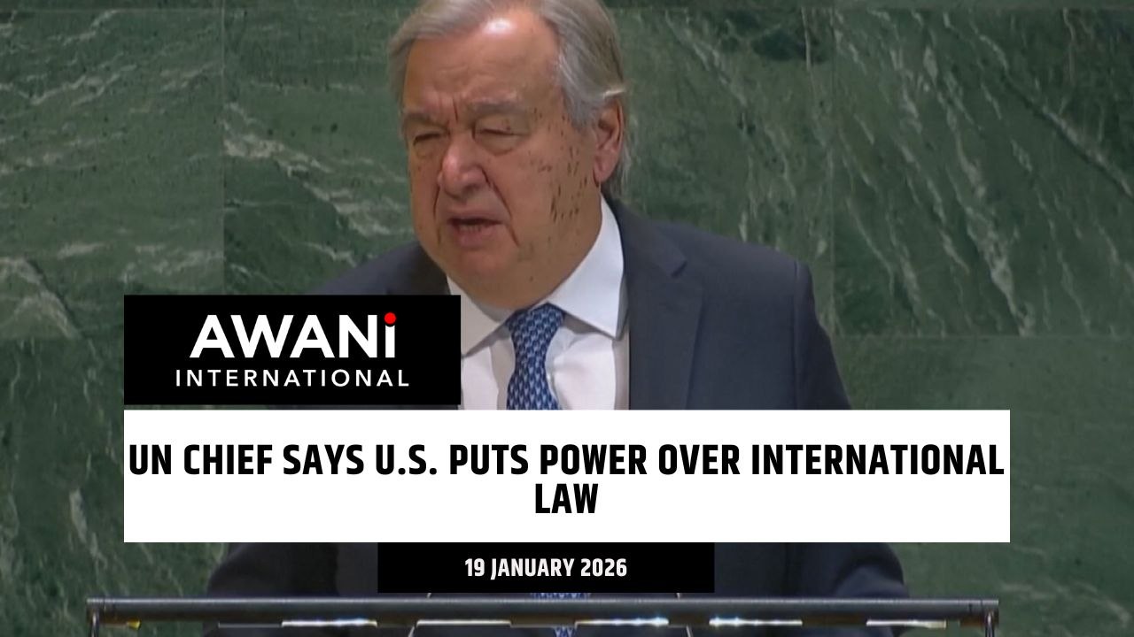 UN Chief says U.S. puts power over international law