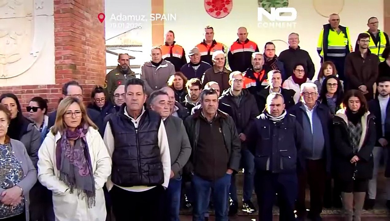 Spanien hält Schweigeminute für Opfer der Zugentgleisung