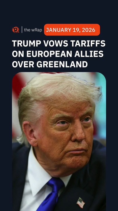 Trump vows tariffs on 8 European nations over Greenland