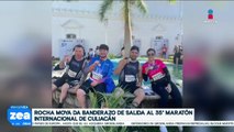 Rubén Rocha Moya encabeza el Maratón Internacional de Culiacán