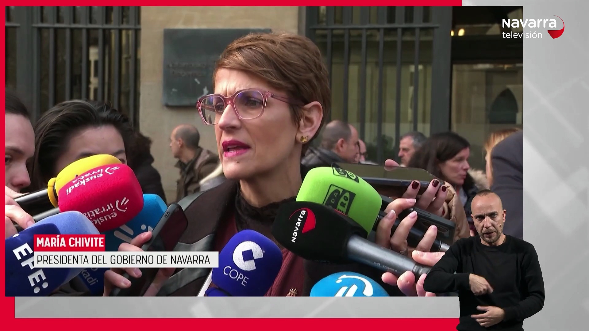 Noticias de Navarra 14:30h 19/01/26 Lengua de Signos