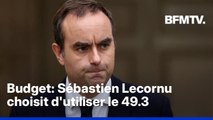 Sébastien Lecornu choisit d'utiliser le 49.3 pour faire adopter le budget
