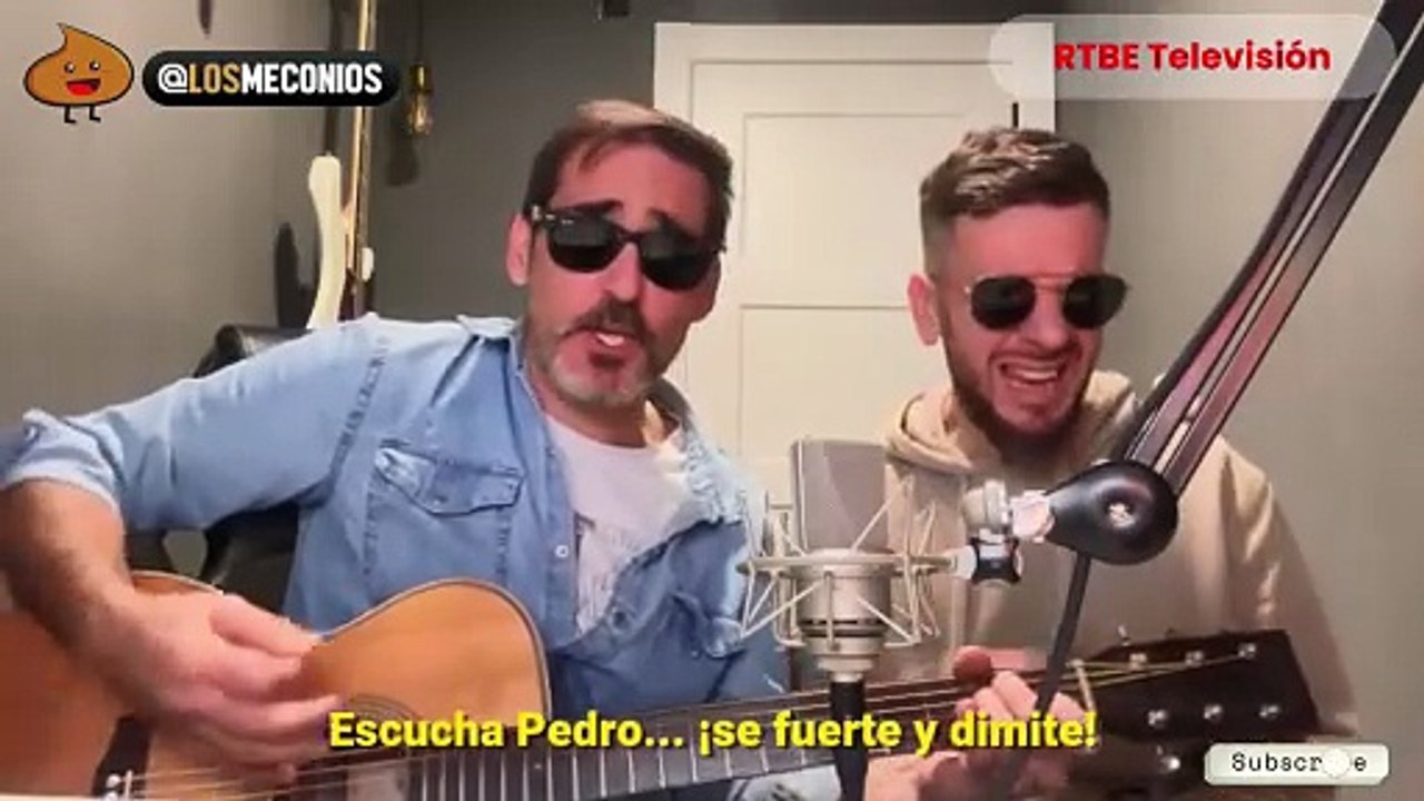 Los Meconios ponen música a la gran pregunta: ¿Pedro Sánchez va a dimitir?