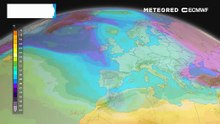 Possibili nevicate in pianura sull'Italia del nord già questo venerdì 23 gennaio