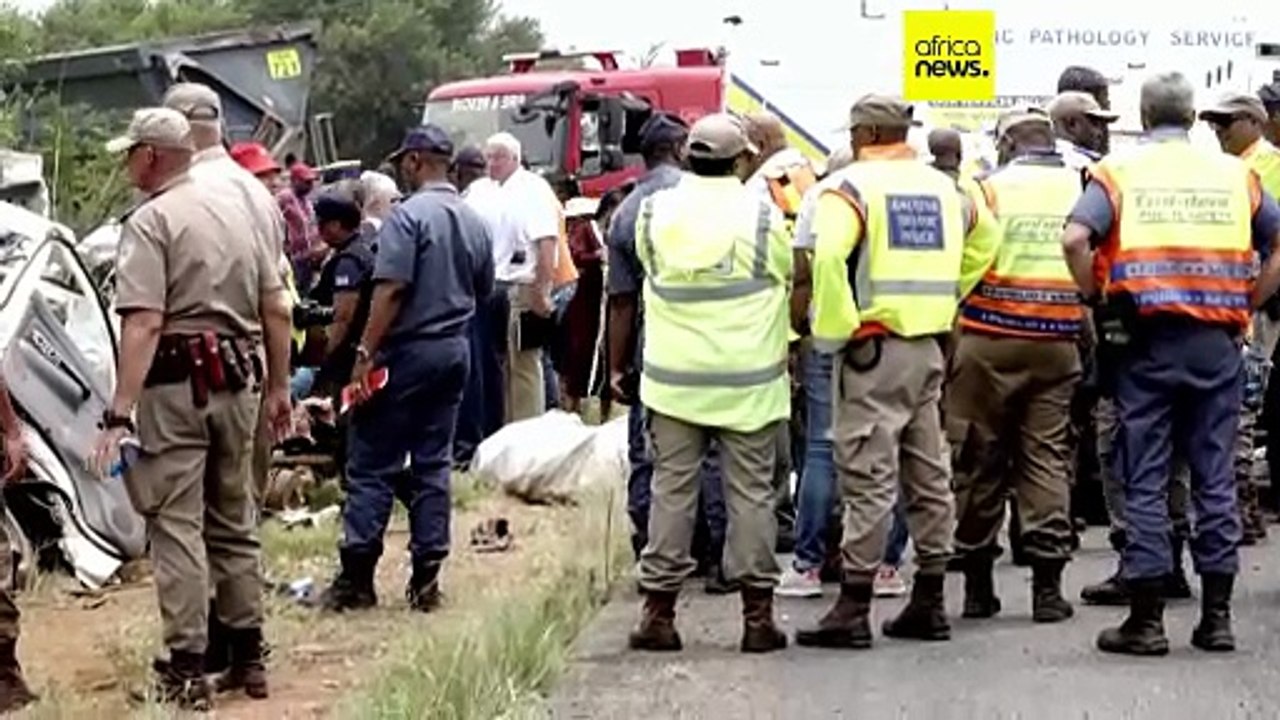 Afrique du Sud : 13 écoliers tués dans un accident de minibus