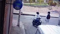Así cayeron dos hombres armados tras intento de hurto a repartidores en el sur de Bogotá