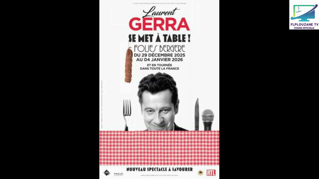 Spectacle : Extrait du Spectacle Humoristique Laurent Gerra (Brest Arena, Brest, Finistère, Bretagne, France, 15 Janvier 2026)