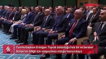 Cumhurbaşkanı Erdoğan: Türkiye her zaman Suriye'nin yanında olacak