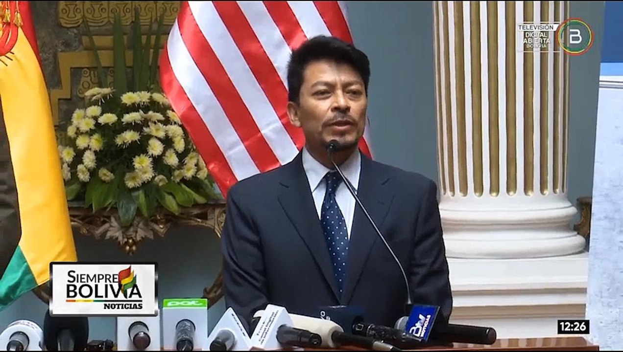 Dos autoridades representan a Bolivia en el Foro Económico Mundial en Davos, Suiza