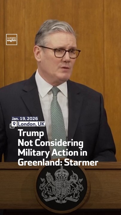 Trump Not Considering  Military Action in  Greenland: Starmer