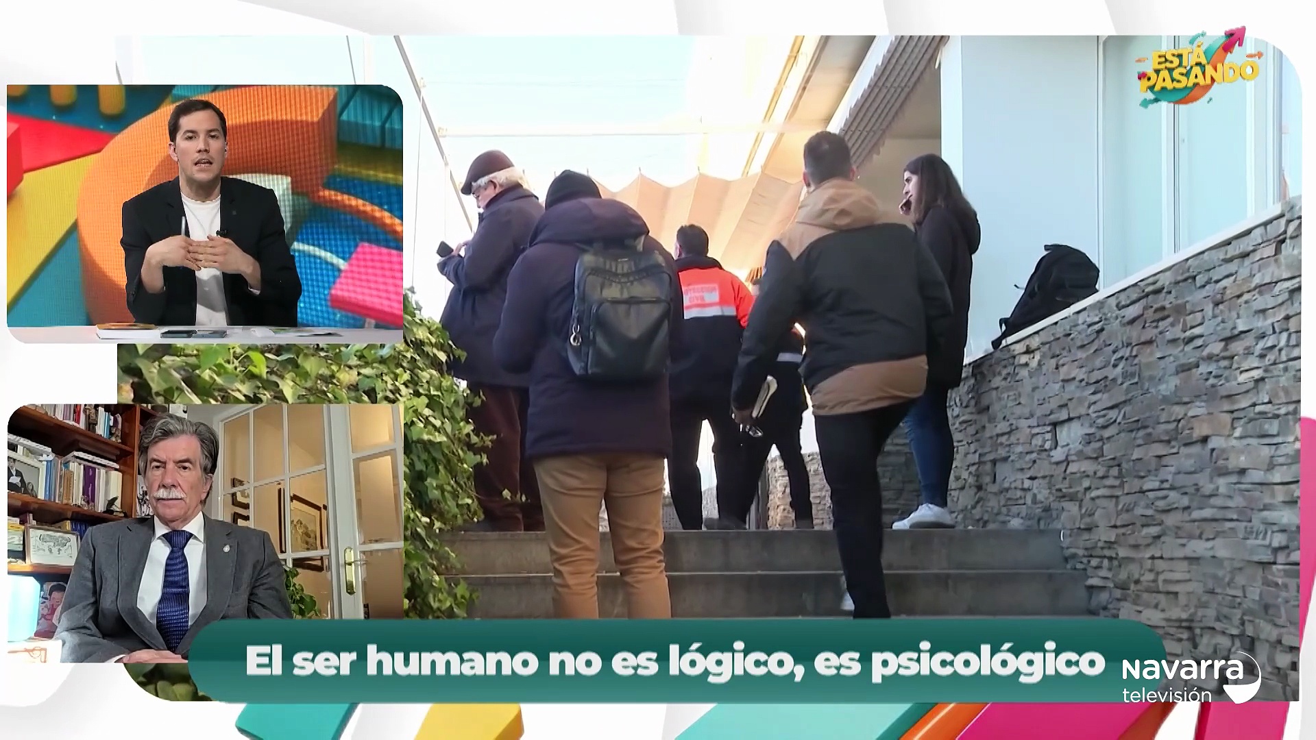 Está Pasando 19/01/26 Solidaridad navarra con el trágico accidente de Adamuz