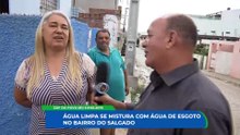 Título: "Desafios de Infraestrutura no Bairro Salgado de Caruaru: Vazamento de Água e Esgoto sem Solução