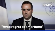 Sébastien Lecornu annonce 