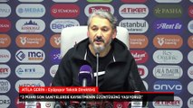 Atila Gerin: 2 puanı son saniyelerde kaybetmenin üzüntüsünü yaşıyoruz