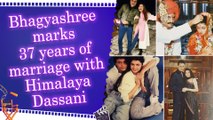 Bhagyashree celebrates 37 years of marital bliss with husband Himalaya Dassani