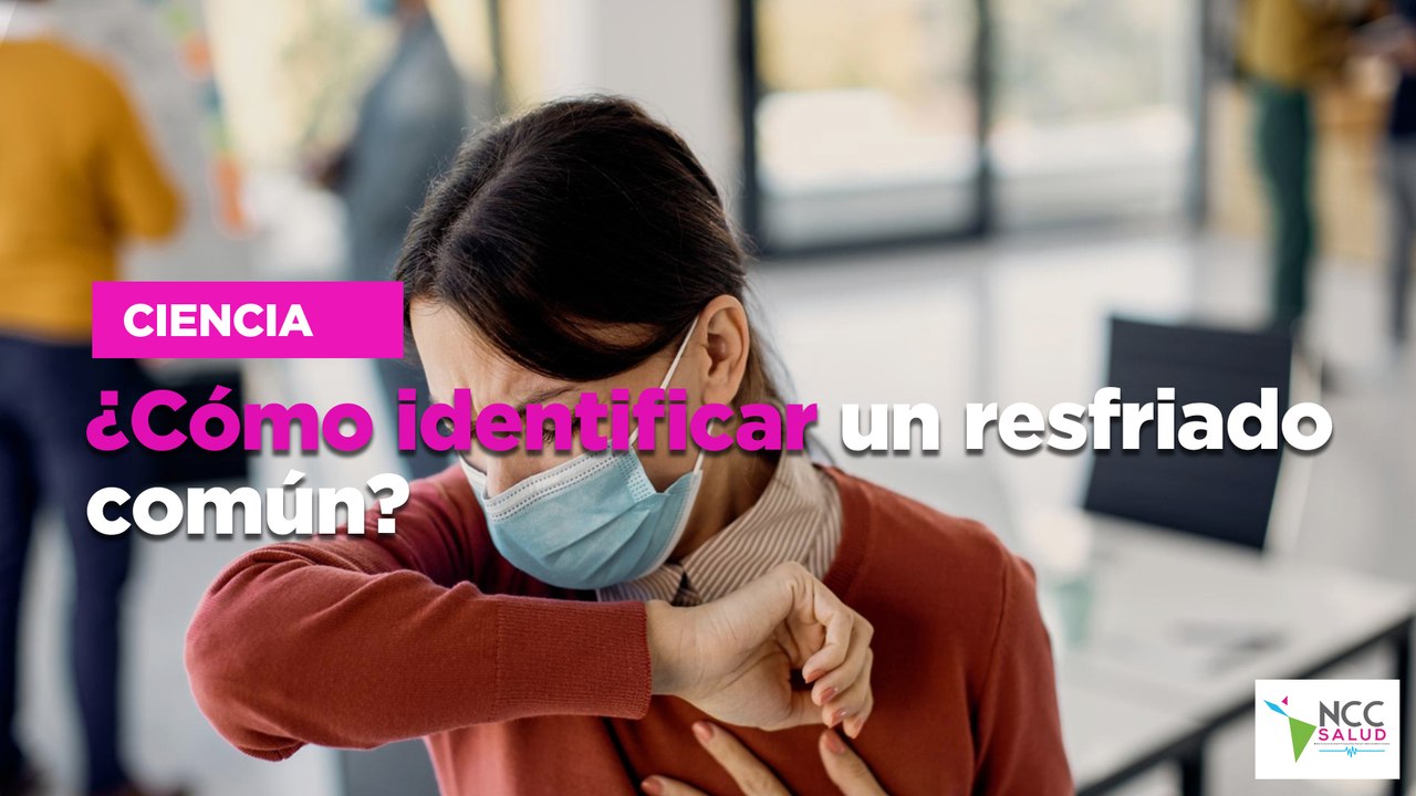 ¿Cómo identificar un resfriado común?