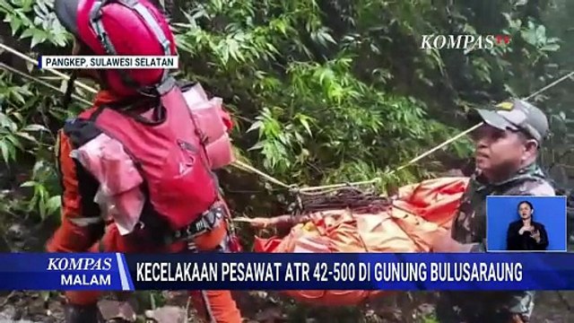Pendaki Jadi Saksi Detik-Detik Pesawat ATR 42-500 Meledak dan Jatuh di Gunung Bulusaraung
