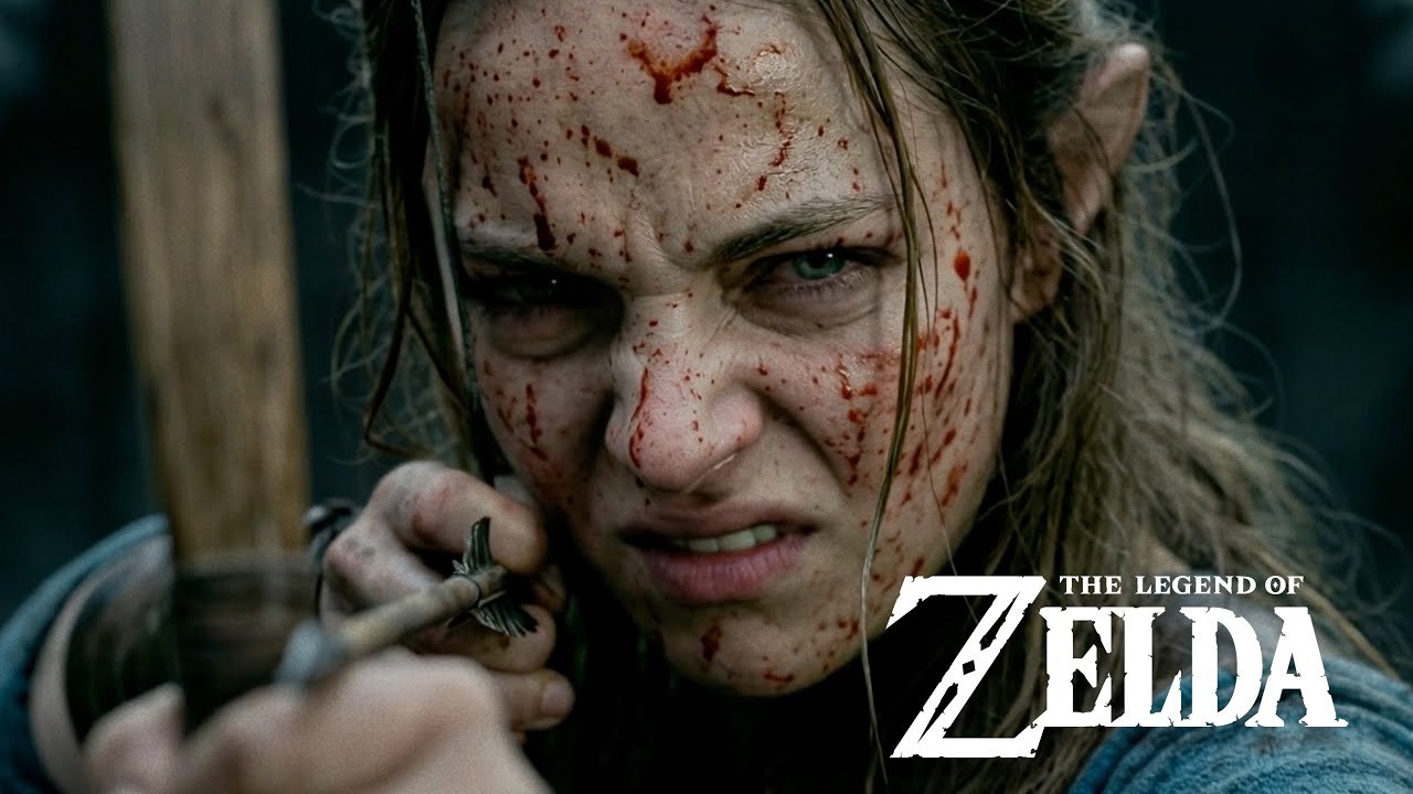 Legend Of Zelda - Official Trailer - Zelda Movie Nintendo Fan Made