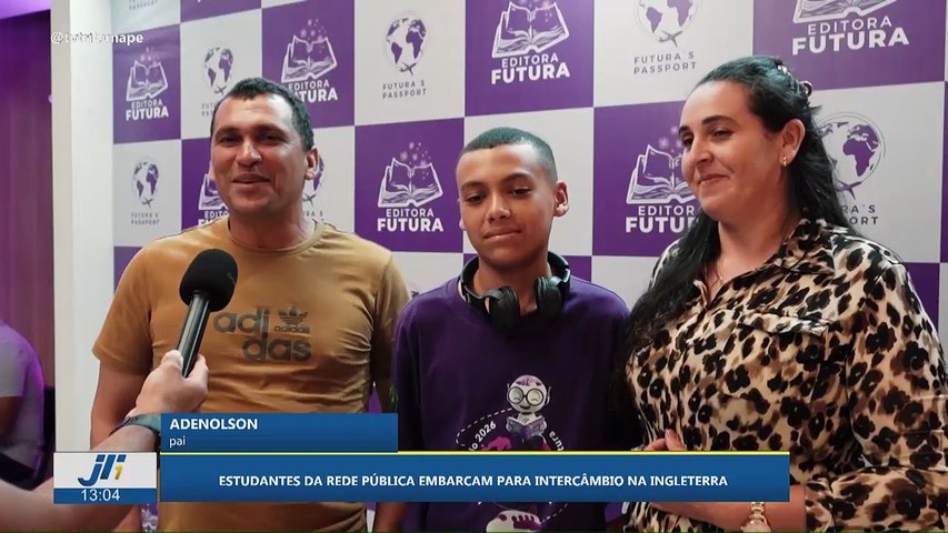 Estudantes da rede pública embarcam para intercâmbio na Inglaterra