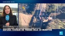 España: Pedro Sánchez visitará el lugar de accidente ferroviario que dejó 39 muertos