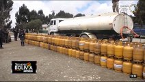 Garrafas de GLP son trasladadas ilegalmente desde La Paz y El Alto a zonas fronterizas
