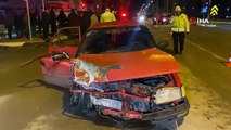 Çorum’da iki otomobil çarpıştı: 4 yaralı