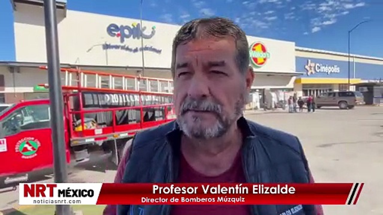 🧯 Bomberos de Múzquiz llaman a verificar extintores y capacitar personal en prevención de incendios