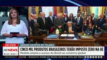 Acordo Mercosul-UE: Cinco mil produtos brasileiros terão imposto zerado; Denise avalia | TEMPO REAL