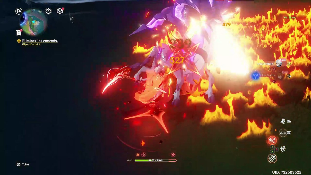 Genshin Impact Quêtes d'Archons Chant de l'astre de la nuit Acte 7 Un voyageur par une nuit d'hiver 4