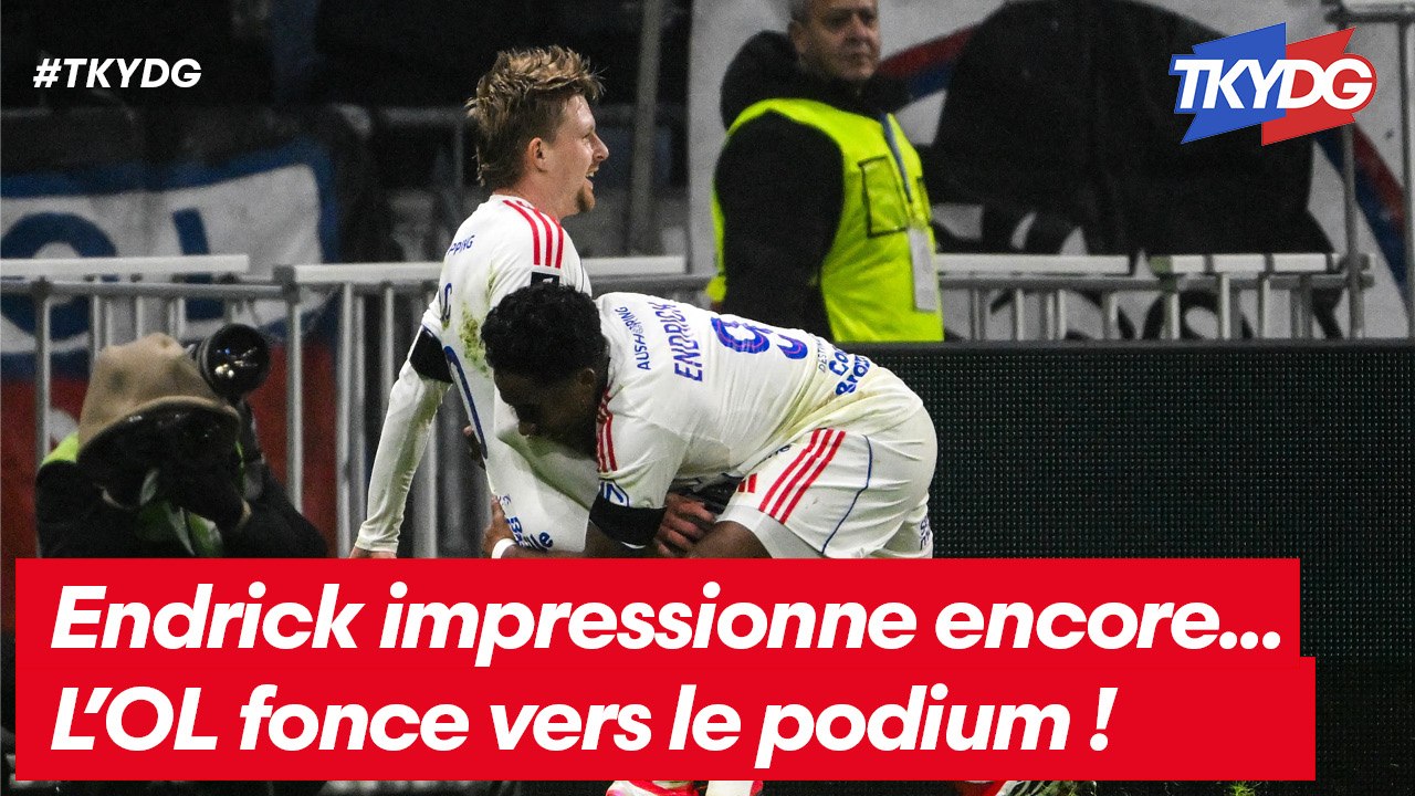 Endrick impressionne encore... L'OL fonce vers le podium !