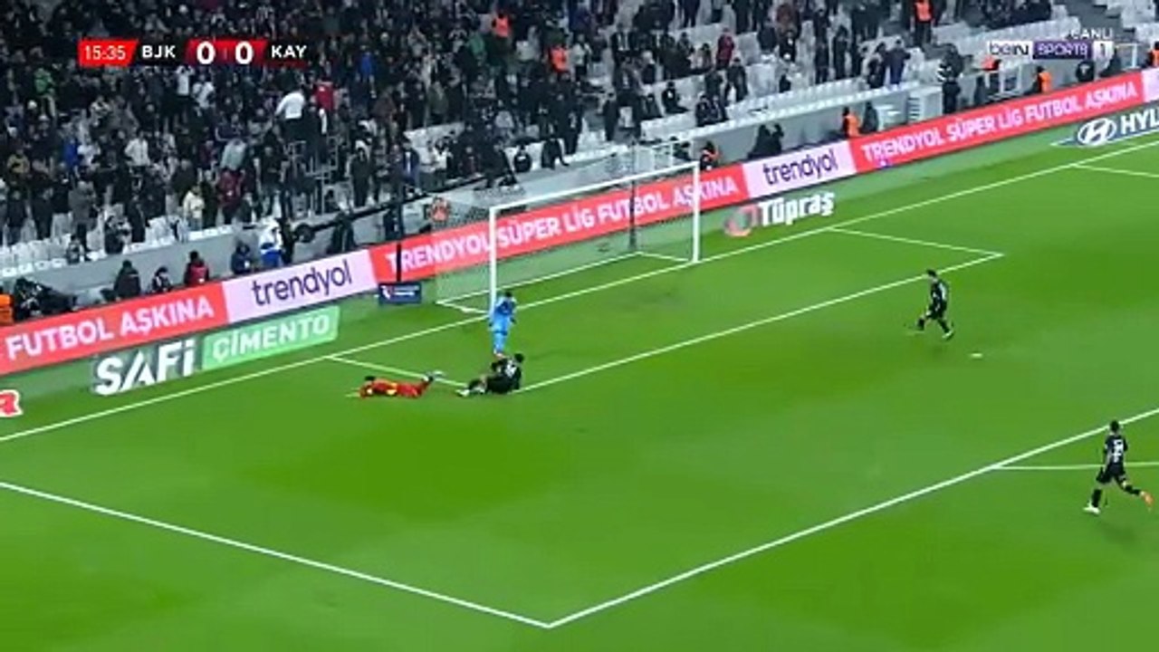 Beşiktaş 1-0 Kayserispor (GENİŞ ÖZET)