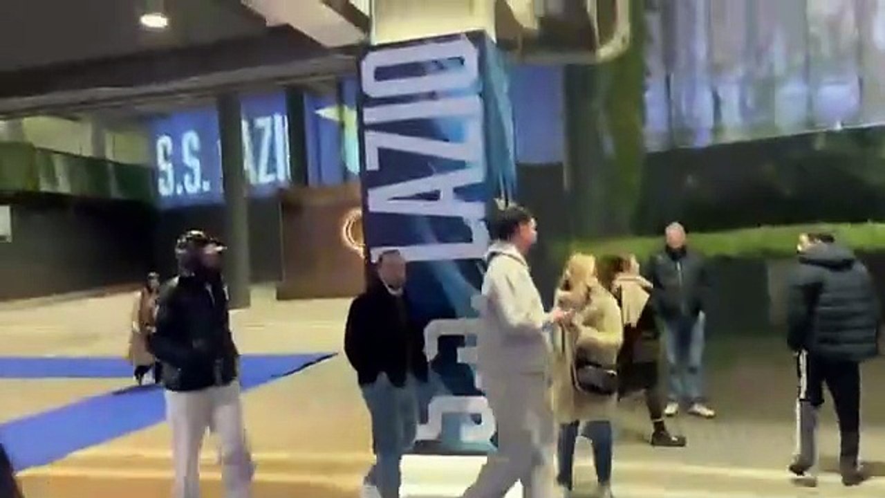 Lazio-Como, l'arrivo di Gigot allo Stadio Olimpico