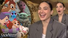 Gal Gadot Decides Which Disney Character Is The Cutest Of Them All | 'Snow White' Interview