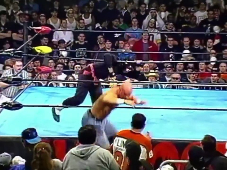 History of ECW - Justin Credible vs The Great Sasuke ECW House Party 1998