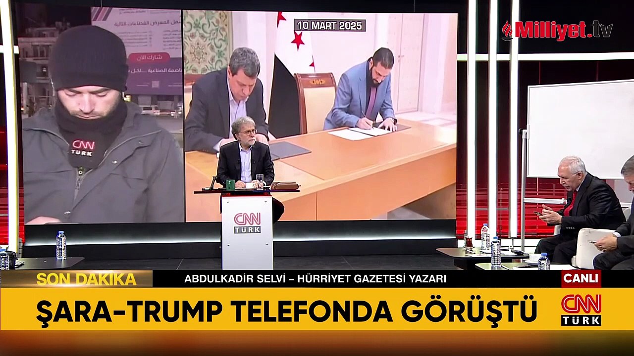 ABD Başkanı Donald Trump, Suriye Cumhurbaşkanı Ahmed Şara ile görüştü