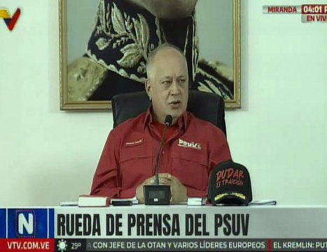 Secretario general del PSUV: Nosotros seguiremos avanzando por el camino de la Constitución