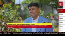 ÚLTIMA HORA: Conferencia tras aparición de Leonardo Escobar en la Ibero Puebla
