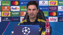 FOOTBALL: UEFA Champions League: Arsenal news conference (Arteta, Jesus)
