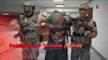 Detienen al presunto feminicida de Teresita y Cindy