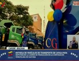 Bolívar | Entregan 60 camiones de volteo para repotenciar la producción en la CVG