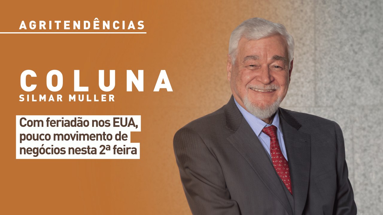 Com feriadão nos EUA, pouco movimento de negócios nesta 2ª feira