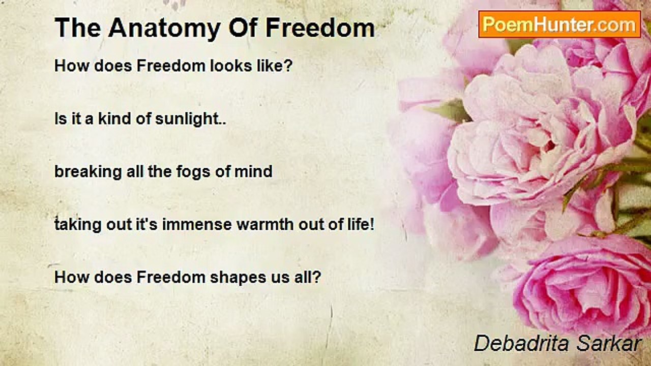 Debadrita Sarkar - The Anatomy Of Freedom