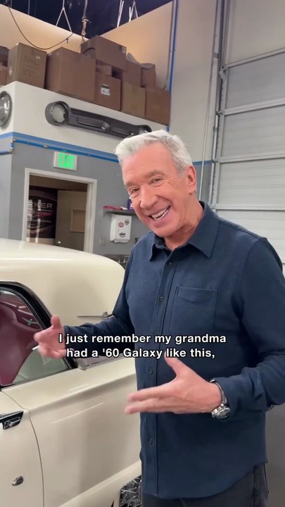Tim Allen Shows Off ’60s T-Bird Style on Shifting Gears